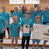 Die siegreichen Kinder der Grundschule Frammersbach. 
