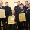 Auf dem Foto (von links): Tobias Brönner, Erich Brönner, Georg Neubauer, Bernhard Fischer, Sebastian Väthröder, Selma Horner, Johannes Rüppel, Michael Ziegler, Anna Diener.