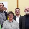 Auf dem Foto, hinten von rechts: Kaplan Elbert, Sebastian Fritsche, Bernd Michael Seifert; vorne von rechts: Egon Bauß, Birgit Schuhmann und Gemeindereferentin Michaela Köller.