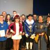 Zu Beginn der Alkoholfreien Prunksitzung zeigten sich ausgezeichnete Unterdürrbacher Fasenachter mit (von rechts) Sitzungspräsident Wolfgang Dehn, Ingrid Ganzer vom Fastnacht-Verband Franken sowie Ritter Sven I. und Burgfrau Barbara I. Zu Beginn der Alkoholfreien Prunksitzung zeigten sich ausgezeichnete Unterdürrbacher Fasenachter mit (von rechts) Sitzungspräsident Wolfgang Dehn, Ingrid Ganzer vom Fastnacht-Verband Franken sowie Ritter Sven I. und Burgfrau Barbara I.