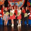 Im Bild: Christiane Panzer (FEN), Gardemädchen Romy, Manfred Christ, Sonja Neder, Jürgen Lausemmeyer-Krönert, Tanja Heider, Heike Engel, Präsident Stefan Grafe (hinten), Ralf Künzel, Corina Oswald, Nicole Reuß, Karin Schreiner, Gardemädchen Feli, Maurice Breitkopf (FEN).