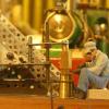 Millimeter-Arbeit am Klopfer.