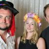 Das "TimoLina Trio" unterhält beim Rosenmontagsball in Ochsenfurt mit Live-Musik.