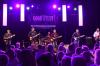 Luckys Good Stuff in XL-Besetzung in der Bad Neustädter Stadthalle mit (von links) Harald Güttl, Christof Herbert, Volker Sperl, Franz "Lucky" Herbert, Niko Wörtmann und Dietmar Wehner.