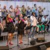 Heuer konnte die Big Band Gemünden unter Leitung von Mathias Weis die Reihe ihrer die kultigen Konzerte im Rahmen der Scherenburgfestspiele nach einer Corona-Pause wieder fortführen. 