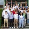 Wurde verabschiedet: Die Abiturklasse 2022 des Technischen Gymnasiums Tauberbischofsheim mit Lehrern.