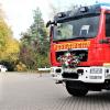 Im Herbst 2021 wurde das neue Fahrzeug der Feuerwehr Prichsenstadt eingeweiht. Jetzt droht der Stadt und damit auch der Feuerwehr ein finanzieller Engpass.