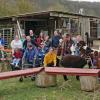 Bei einem Ausflug zur Hazienda in Erbshausen mit den geduldigen Alpakas haben sich die Besucherinnen und Besucher aus Kitzingen wohl gefühlt.