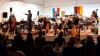Zusammen mit 30 Musikern des Symphonischen Blasorchesters der Musikkapelle Lengfurt spielte Solo-Cellist Joel Blido unter der Leitung von Michael Geiger das "Gulda-Konzert" zugunsten der Stiftung "Offene Hände Erlenbach" in der Erlenbacher Festhalle.