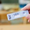 Dieser persönliche Corona-Schnelltest ist zum Glück negativ.