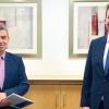 Stabübergabe in der Flessabank in Haßfurt: Regionalleiter Robert Willinger (links) wurde verabschiedet, Andreas Schneider ist sein Nachfolger.