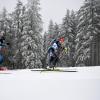 Beim Biathlon-Weltcup vor wenigen Tagen konnte sich Oberhof über Schneemangel nicht beklagen. Darauf hoffen auch die Verantwortlichen der WM 2023. Das Foto zeigt Chloe Chevalier aus Frankreich (links) und Denise Herrmann aus Deutschland beim Verfolgungsrennen. 