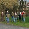 Die Teilnehmer des Forstwirtschaftsmeisterkurses 2022, v.l.n.r. Gerhard Baumeister (Forstschule Lohr, Lehrgangsleiter), Sebastian Riegel, Anton Mießl, Kevin Römkens, Micha Gruber, Andreas Weinzierl, Thomas Hubert, Klaus Hamann, Christoph Berthold, Bastian Kaschke, Josef Eggensberger, Julian Weimann, Matthias Weiler, Anian Fischer, Franz Lechner, David Brehler mit dem neuen Chef der Forstschule, Christof Welzenbach.