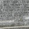 Kriegerdenkmal Geroldshausen: Der Name des KZ-Arztes Wirths wurde entfernt – ein Hinweistext soll erklären, warum. Kriegerdenkmal Geroldshausen: Der Name des KZ-Arztes Wirths wurde entfernt – ein Hinweistext soll erklären, warum.