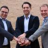 Gemeinsam an der Unternehmensspitze: das neue LZR- Führungsteam mit Florian Hemm, Christian Reifenscheid und Andreas Wucherpfennig (von links).