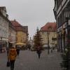 Weihnachtseinkauf in der Kitzinger Innenstadt.