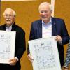 Nun sind die Ehrungen bei der Lebenshilfe Marktheidenfeld auch offiziell vollzogen (von links): Vorsitzender Thomas Klein, Ehrenmitglied Werner Pflaum, Ehrenvorsitzender Armin Grein und Geschäftsführerin Marlies Grollmann.