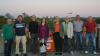 Die neue Spitze der unterfränkischen ÖDP: Hubertus Brand (Schatzmeister), Reinhard Hümmer (Beisitzer), Bernhard Schmitt (Vorsitzender), Esther Wagenhäuser (Vorsitzende) mit Tochter Lucia, Stefanie Wierlemann (Beisitzerin), Waldemar Bug (Stellv. Vorsitzender), Arno Rothenbücher (Beisitzer) und Wolfgang Winter (Stellv. Vorsitzender).