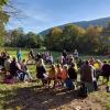 Eine Familienandacht bei herrlichem Herbstwetter rundete den Ausflug ab.