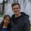 Kilian Ort mit seiner Freundin Loan. Kilian Ort mit seiner Freundin Loan.