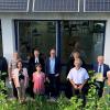 Die evangelische Kirchengemeinde Eisingen-Kist-Waldbrunn erhielt als erste Gemeinde im Dekanat Würzburg das Umweltsiegel. Im Bild (von links hintere Reihe): Hermann Dornauer, Martin Ertl, Björn Hauschild, Dr. Wenrich Slenczka, Dr. Wolfgang Schürger, Kirsten Müller-Oldenburg, Heinrich Kilian, Bernd Müller, (vordere Reihe): Ursula Engert, Dietlind Gnuschke-Hauschild, Karlheinz Ursprung,  Michaela Klein und Norbert Weisensee