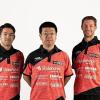 Der Kader des TSV Bad Königshofen für die Saison 2019/20 in der Tischtennis-Bundesliga TTBL (von links): Kilian Ort, Mizuki Oikawa, Trainer Koji Itagaki, Bastian Steger und Filip Zeljko.