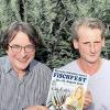 Die Gastgeber des Fischfestes Norbert und Dieter Bauriedel