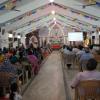 Gut besucht sind die Gottesdienste in Pfarrer Gabriel Gnanathiraviams Kirchengemeinde in Indien.