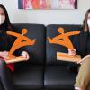 Sozialreferentin Dr. Hülya Düber (links) und Susanne Wundling vom Selbsthilfebüro.