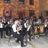 Bei einem Serenaden-Konzert spielte der Musikverein Hochhausen im Grünauer Hof vor mehr als 200 Besuchern ein breites Repertoire an Blasmusik. 