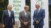 Von links: Ottmar Porzelt, Jürgen Eisentraut und Ministerialdirigent Maximilian Geierhos.