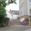 Der Mauerdurchbruch an der Grabenschule ist erfolgt.