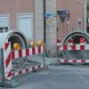 Arbeiten an der Kanalisation, wie hier in der Güntherstraße in Marktsteft vor drei Jahren, sind auf alle Einleiter umzulegen. Die Stadt machte dies bislang mit Beiträgen und hat Vorauszahlungen verlangt. Jetzt liegt die Endabrechnung vor.