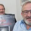 Krimi-Autor Günter Huth und der Leiter des Echter Verlages, Thomas Häuser.