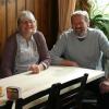 Christa und Bernd Gottschlich in ihrer Gaststätte in Aub: Christa und Bernd Gottschlich in ihrer Gaststätte in Aub: