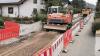 Im Aubweg in Wenkheim gehen die Bauarbeiten zur Erneuerung des Abwasserkanals und zur Erschließung der dahinterliegenden neun neuen Bauplätze nach der Winterpause zügig weiter.