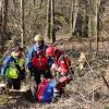 Besprechung der Einsatzleiter BRK und Bergwacht mit dem Notarzt des Rettungshubschraubers. Besprechung der Einsatzleiter BRK und Bergwacht mit dem Notarzt des Rettungshubschraubers.