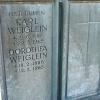 Das Grab Karl Weigleins und seiner Frau Dora.