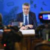 31.03.2020, Berlin: Lothar Wieler, Leiter des Robert-Koch-Instituts, Ã¤uÃ?ert sich auf einer Pressekonferenz zu dem aktuellen Stand der Ausbreitung des Coronavirus und seiner BekÃ¤mpfung. Foto: Annegret Hilse/Reuters-Pool/dpa +++ dpa-Bildfunk +++