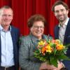 Die Großcousins Barbara Stamm und Thomas Stamm (links) sowie Richard Oswald.