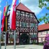 Der Marktplatz von Stadtlauringen.