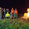 Als Ende November die Traktoren Richtung Berlin rollten, um auf die Lage der Landwirtschaft aufmerksam zu machen, entzündeten die daheim gebliebenen Landwirte ein Solidaritäts-Mahnfeuer an der Staatsstraße 2280 zwischen Oberlauringen und Stadtlauringen. Auch Andreas Gerner und Jürgen Schmidt (hinten rechts) waren dabei. Als Ende November die Traktoren Richtung Berlin rollten, um auf die Lage der Landwirtschaft aufmerksam zu machen, entzündeten die daheim gebliebenen Landwirte ein Solidaritäts-Mahnfeuer an der Staatsstraße 2280 zwischen Oberlauringen und Stadtlauringen. Auch Andreas Gerner und Jürgen Schmidt (hinten rechts) waren dabei.