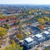 Die Bebauung des neuen Stadtteils Bellevue schritt flott voran. Die Drohnenaufnahme zeigt im Vordergrund das Bauvorhaben „Living@Manor“, dahinter das zweite Bauvorhaben „Living@Askren“. Die Bebauung des neuen Stadtteils Bellevue schritt flott voran. Die Drohnenaufnahme zeigt im Vordergrund das Bauvorhaben „Living@Manor“, dahinter das zweite Bauvorhaben „Living@Askren“.
