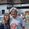 Anja Dunkel und Bernd Schneider wollen das eher unscheinbare Haus am Fuß der Reiterswiesener Burg möglichst schnell wiederbeleben.