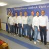 Die Mitglieder des Vorstandes des Sportkelvereins Verbach auf einen Blick: von links Tobias Gressel, Patrick Geenen, Anja Bartenstein, Wolfgang Geenen, Günter Wagenbrenner, Stefan Hartlieb, Marc Wiedemann und André Köstner.