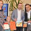 Das "Lieblingsbuch" hatten Katja Muschler (von links), Antonia Deichen, Stefan Rottmann und Andreas Duft beim Abend "Lieblingsstücken" in der Alten Kirche Schonungen dabei. 