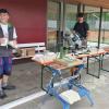 Laufend vor Ort erbringt der für die Liegenschaften des Vereins zuständige Vorstand Heinz Durhack (links) mit Vereinsmitgliedern handwerkliche Eigenleistungen. Laufend vor Ort erbringt der für die Liegenschaften des Vereins zuständige Vorstand Heinz Durhack (links) mit Vereinsmitgliedern handwerkliche Eigenleistungen.