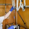 Früher aus Glas, heute aus Kunststoff: Infusionsflaschen im Krankenhaus Lohr. Sie werden separat gesammelt und recycelt. Früher aus Glas, heute aus Kunststoff: Infusionsflaschen im Krankenhaus Lohr. Sie werden separat gesammelt und recycelt.