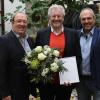 Ehrung in Schwarzach (v.l.): Christian Paulig, Frank Dornacher und Thomas Paulig.