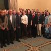 Die Delegation aus Würzburg beim Empfang bei der deutschen Botschafterin Deike Potzel in Dublin.
